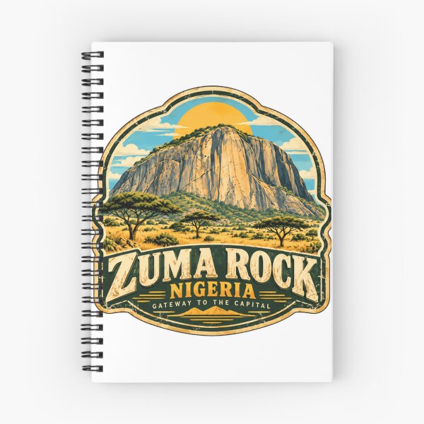 Item preview, Zuma Rock Nigeria Gateway To The Capital African Travel Landmark designed and sold by JonesFlora2025.