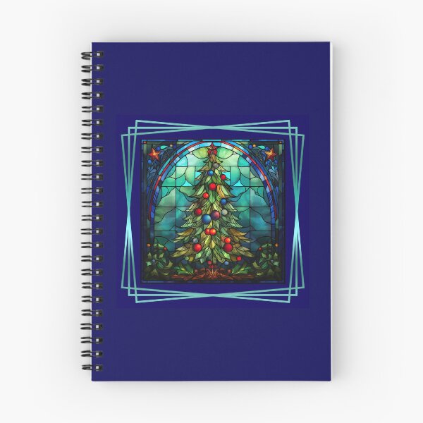 Item preview, Stained Glass Christmas Tree with Frame #3 designed and sold by CarolBeeDesigns.