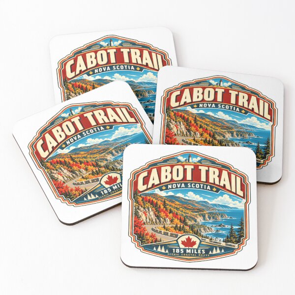 Item preview, Cabot Trail Nova Scotia Canadian Road Trip Travel Souvenir designed and sold by JonesFlora2025.