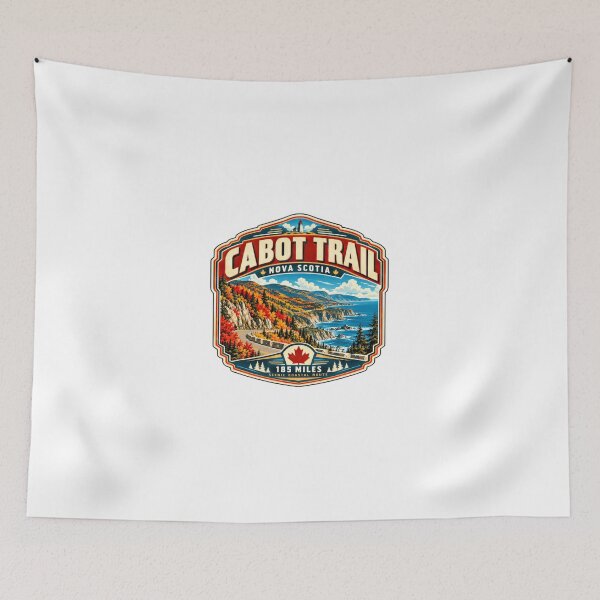 Item preview, Cabot Trail Nova Scotia Canadian Road Trip Travel Souvenir designed and sold by JonesFlora2025.