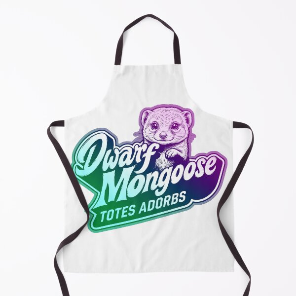 Item preview, Cute Dwarf Mongoose - Totes Adorbs Retro Gradation Art designed and sold by LOVEARTDESIGN.