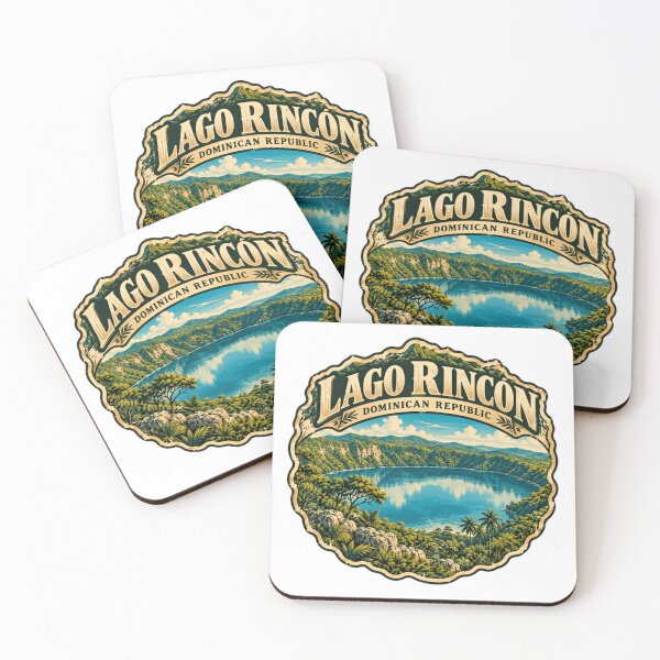 Aperçu de l'œuvre Lago Rincon République dominicaine Souvenir de vacances pour voyageurs créée et vendue par JonesFlora2025.