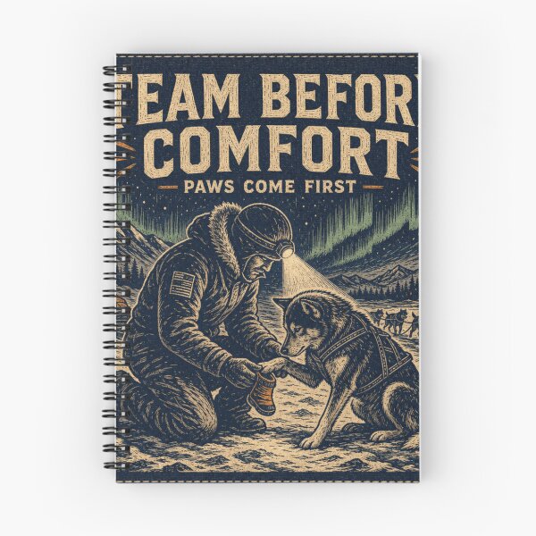 Item preview, Team Before Comfort Musher Dog Paw Care Art designed and sold by BoosterShop.