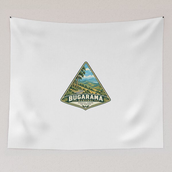 Item preview, Bugarama Burundi Terraces Toward The Horizon African Travel Souvenir Tourist designed and sold by Simsimah26Parks.
