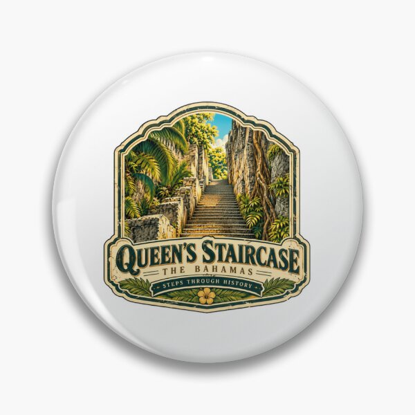 Artikelvorschau, Queen's Staircase, Bahamas – Eine Reise durch die Geschichte der Karibik – Reisen auf einer Insel – Tourist entworfen und verkauft von JonesFlora2025.