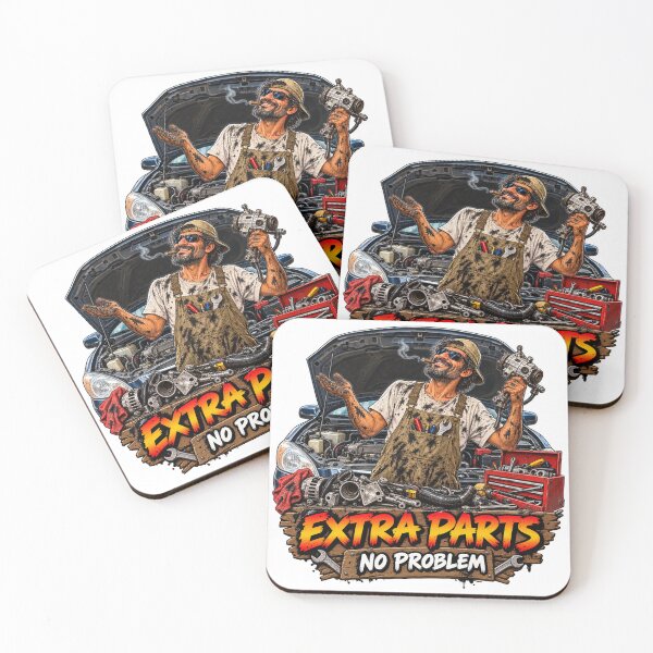 Item preview, Extra Parts No Problem Funny Mechanic designed and sold by Dtoledo creations.