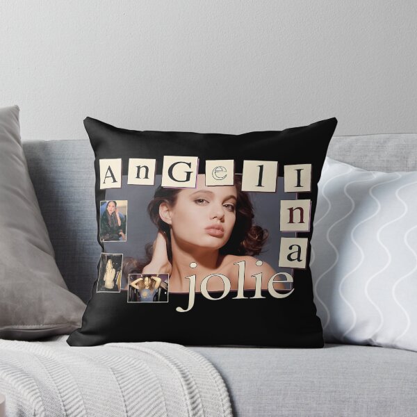 Item preview, Angelina Jolie Vintage Collage designed and sold by Teemeehe.