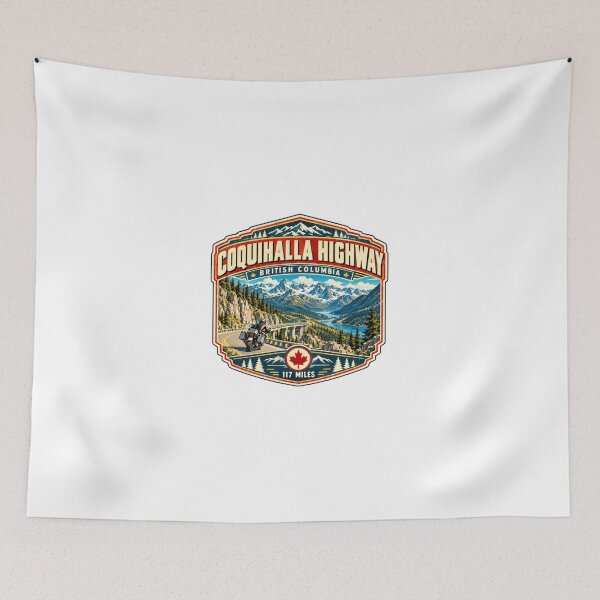 Item preview, Carretera Coquihalla, Columbia Británica, 117 millas, viaje en motocicleta por Canadá. designed and sold by JonesFlora2025.