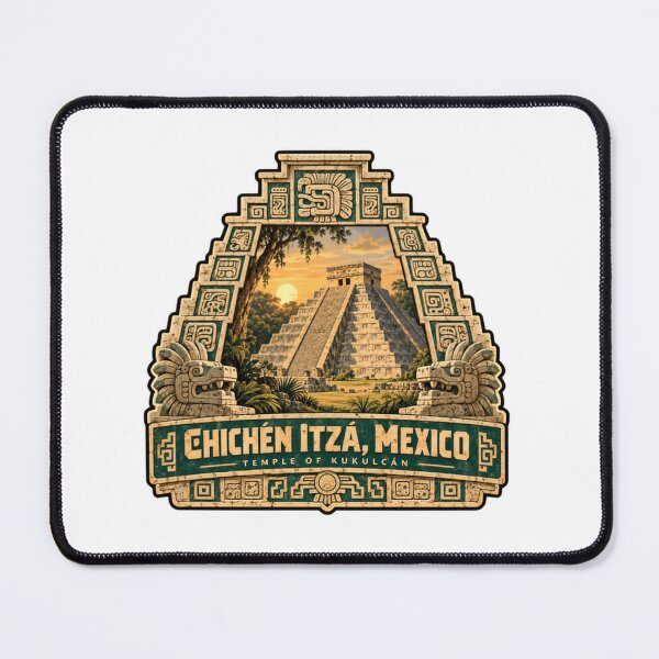 Item preview, Chichen Itza, Mexico Temple Of Kukulcan Mayan Ancient Civilization Traveler designed and sold by Simsimah26Parks.