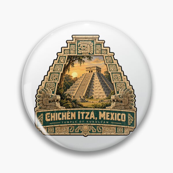 Item preview, Chichen Itza, Mexico Temple Of Kukulcan Mayan Ancient Civilization Traveler designed and sold by Simsimah26Parks.
