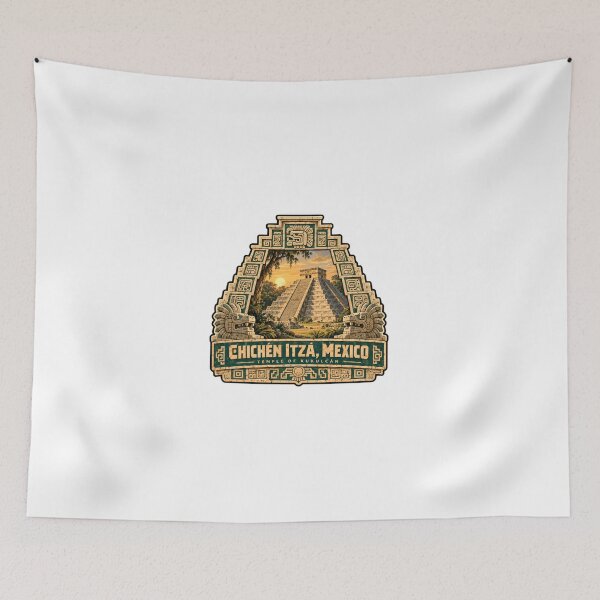 Item preview, Chichen Itza, Mexico Temple Of Kukulcan Mayan Ancient Civilization Traveler designed and sold by Simsimah26Parks.