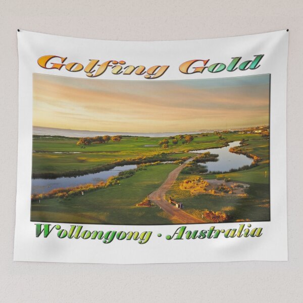 Item preview, Golfing Gold II (on white) designed and sold by Ray's Photos & Art.