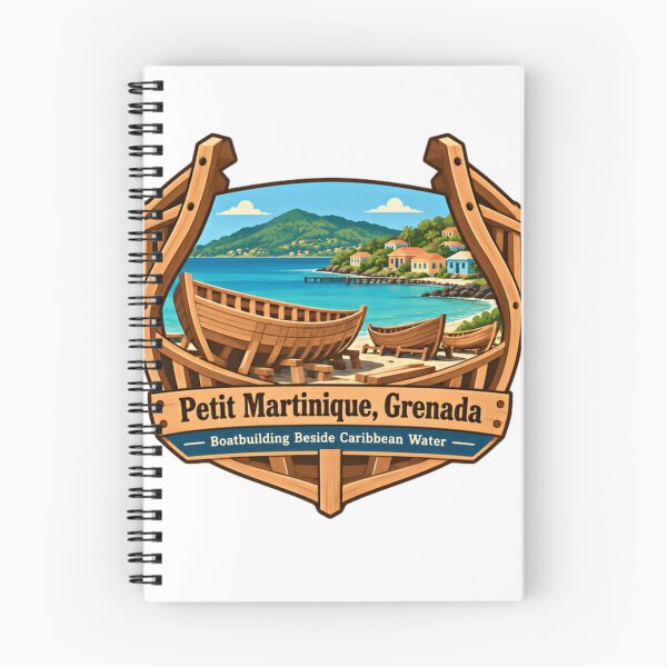 Item preview, Petit Martinique Grenada Boatbuilding Beside Caribbean Water Island Traveler Souvenir designed and sold by Simsimah26Parks.