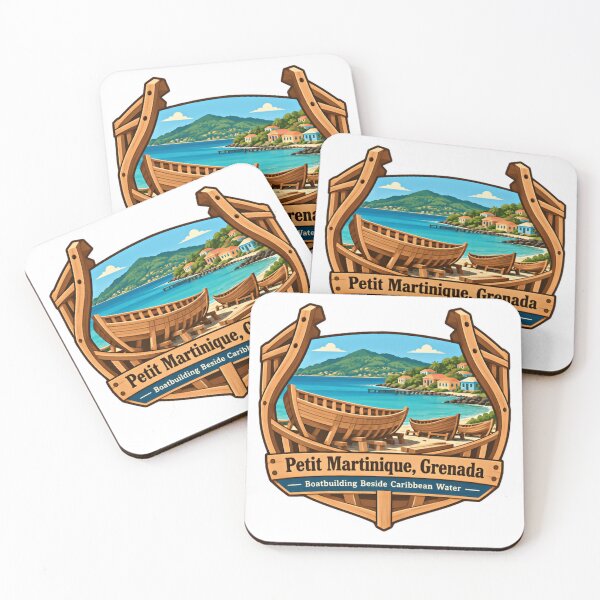 Item preview, Petit Martinique Grenada Boatbuilding Beside Caribbean Water Island Traveler Souvenir designed and sold by Simsimah26Parks.