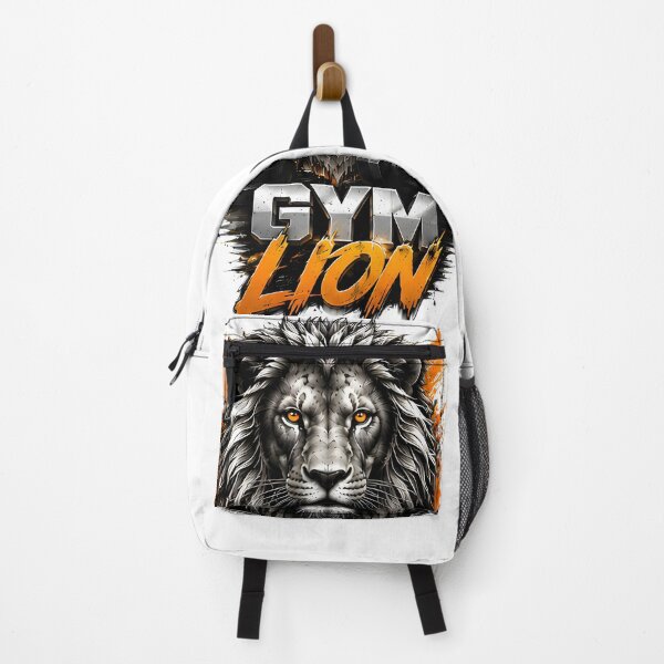 Item preview, Gym Wear Clothes Bag Backpack T-shirt LionTraining designed and sold by hoTThirts.