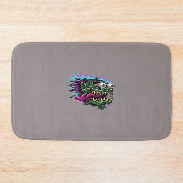 Item preview, Frenzied Monster Head Green Hot Rod Freak-83 designed and sold by floriannehls.