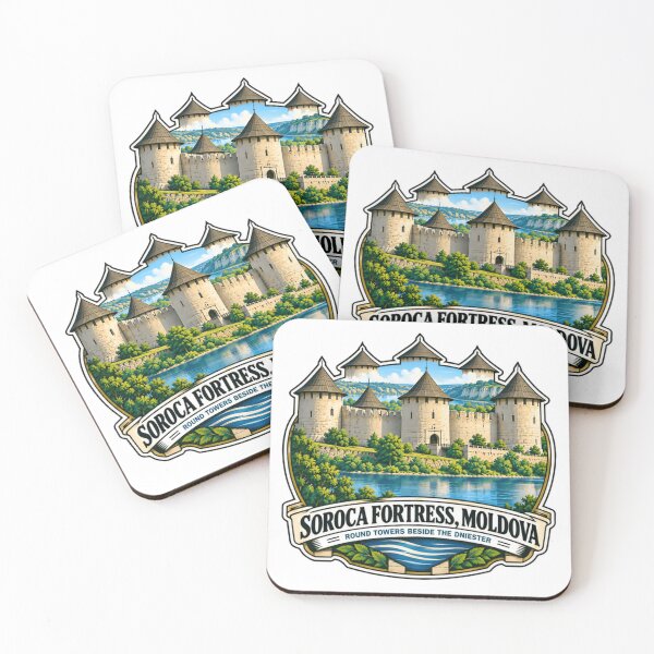 Item preview, Soroca Fortress, Moldova Round Towers Beside The Dniester Travel Souvenir designed and sold by NeedForParks.