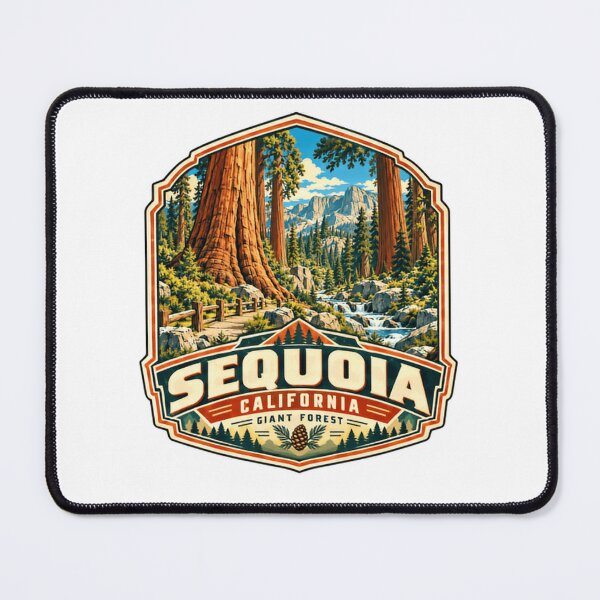 Item preview, Sequoia California Giant Forest National Park Nature Travel Souvenir designed and sold by RetroMini2026.