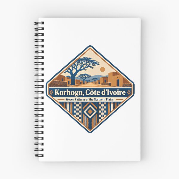 Item preview, Korhogo, Côte D'Ivoire Woven Patterns Of The Northern Plains African Travel Culture designed and sold by NeedForParks.