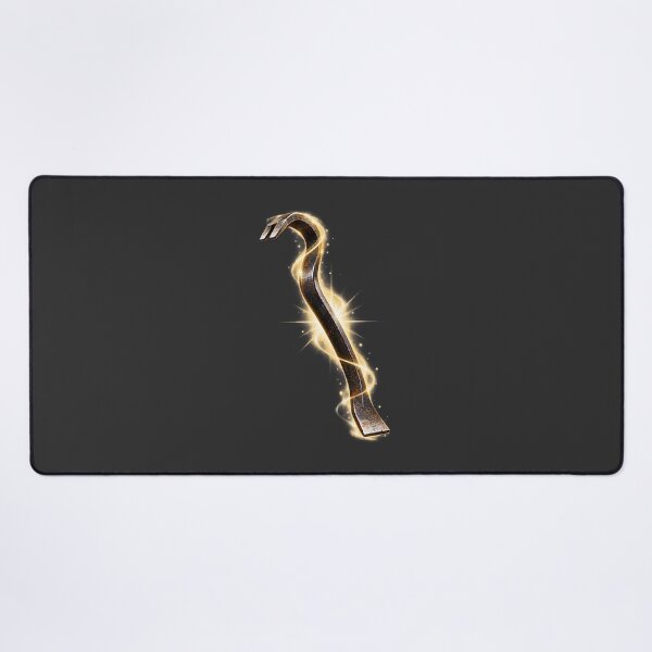 Item preview, Sacred Steel Pry Bar Icon Minimalist Industrial Tool Illustration designed and sold by luisgambino.
