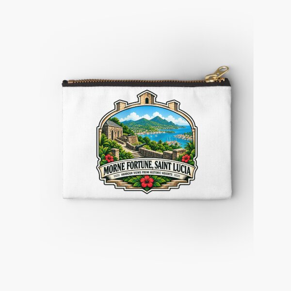 Item preview, Morne Fortune, Saint Lucia Harbour Views From Historic Heights Caribbean Travel Souvenir designed and sold by NeedForParks.