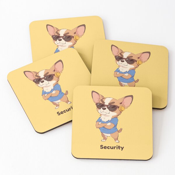 Item preview, Funny Chihuahua bouncer security dog designed and sold by Tiny Ambitions.