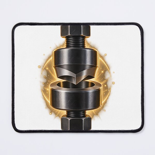 Item preview, Sacred Mechanical Knockout Punch Artwork with Futuristic Design designed and sold by luisgambino.