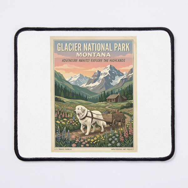 Item preview, Great Pyrenees Mountain Guide designed and sold by PictoVibe.
