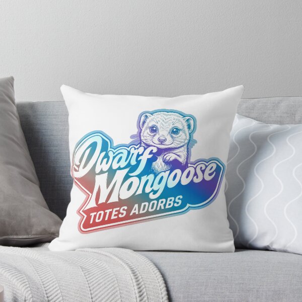 Item preview, Cute Dwarf Mongoose - Totes Adorbs  Rainbow color designed and sold by LOVEARTDESIGN.