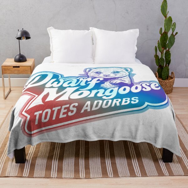 Item preview, Cute Dwarf Mongoose - Totes Adorbs Rainbow color designed and sold by LOVEARTDESIGN.