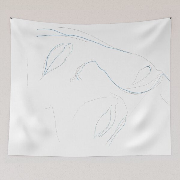 Item preview, Face in Free Lines designed and sold by essentialink.