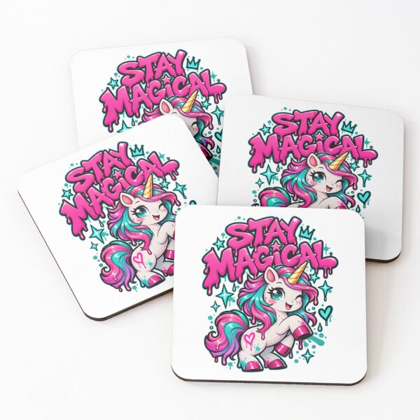 Item preview, Stay Magical - Graffiti Unicorn designed and sold by Visual Dept..