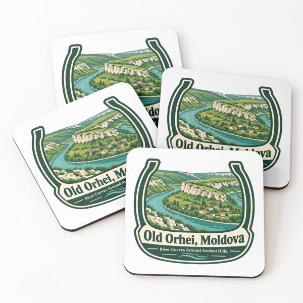 Item preview, Old Orhei Moldova River Curves Around Ancient Hills Moldovan Travel Heritage designed and sold by NeedForParks.