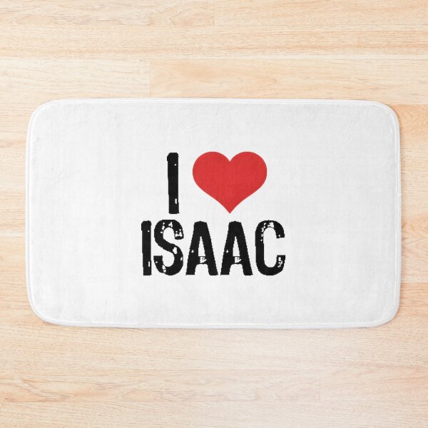 Item preview, I Love Isaac Cute and Simple Typography Design designed and sold by Lahcen333.