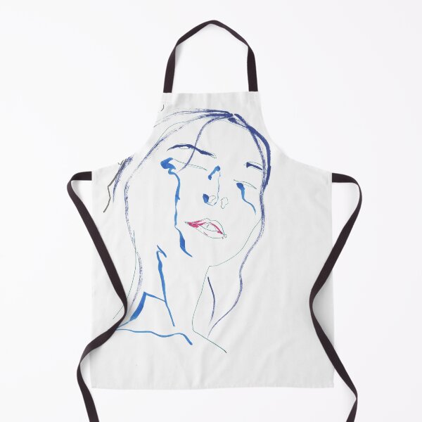 Item preview, The Feeling of Music, a Face in Blue designed and sold by essentialink.