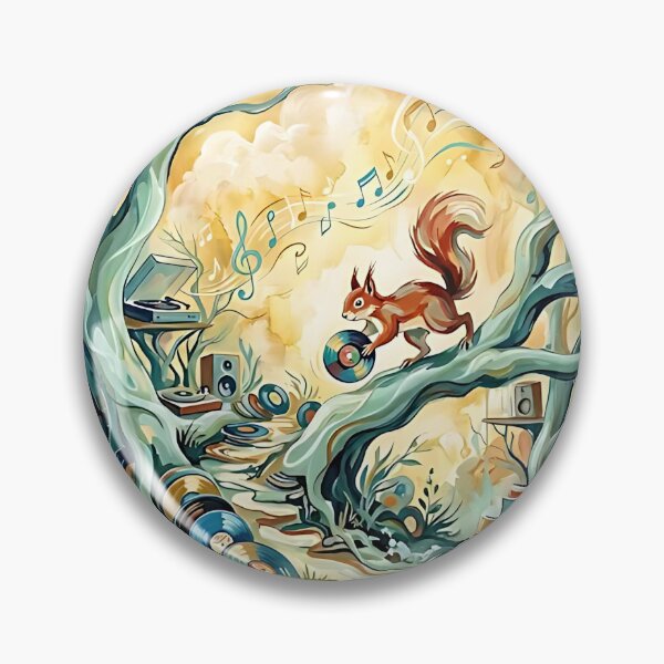 Artikelvorschau, Red Squirrel Vinyl Collector entworfen und verkauft von PictoVibe.