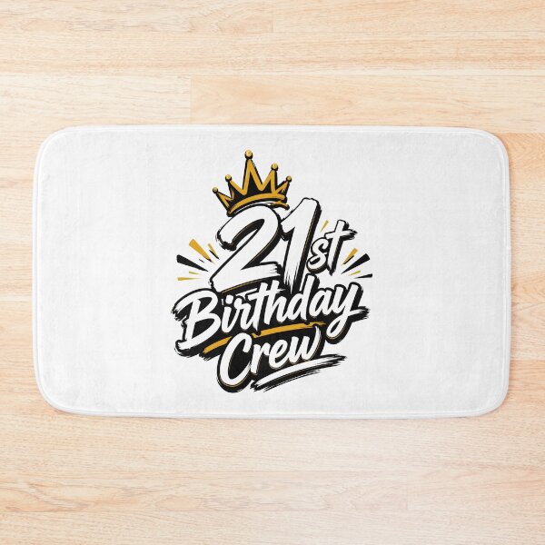 Item preview, 21st birthday crew - 21st birthday party designed and sold by JasonsSpider.