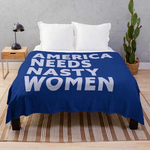 Item preview, AMERICA NEEDS NASTY WOMEN designed and sold by LoveAndDefiance.
