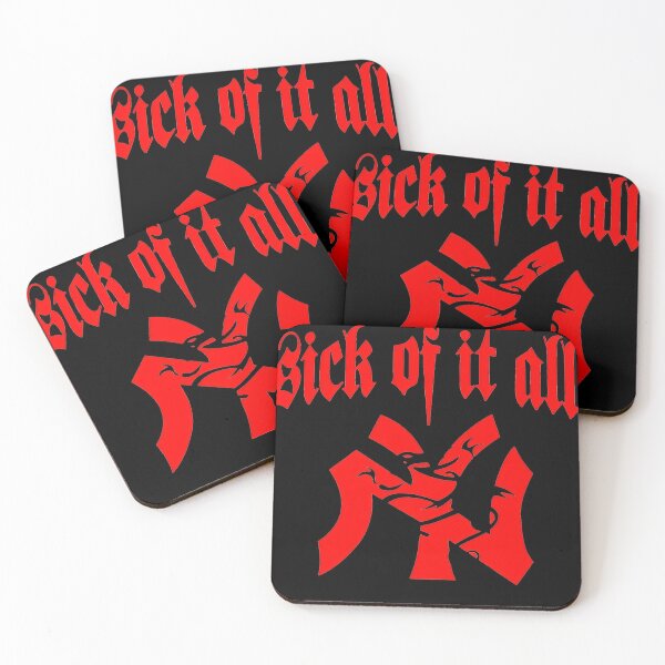 Item preview, Sick Of It All Gothic Red NY designed and sold by GavinPortillo.