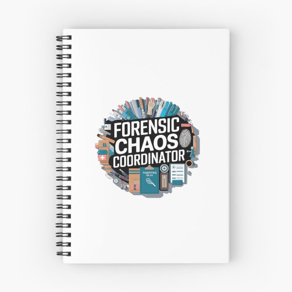 Item preview, Forensics Chaos Coordinator | Forensic Nurse Nursing Humor Funny Forensics Nurse Gift designed and sold by CuteDesignables.