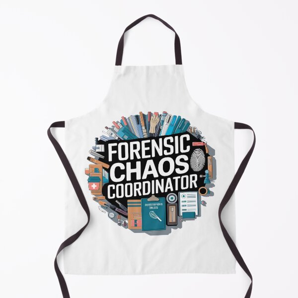 Item preview, Forensics Chaos Coordinator | Forensic Nurse Nursing Humor Funny Forensics Nurse Gift designed and sold by CuteDesignables.