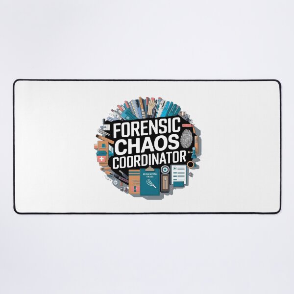 Item preview, Forensics Chaos Coordinator | Forensic Nurse Nursing Humor Funny Forensics Nurse Gift designed and sold by CuteDesignables.