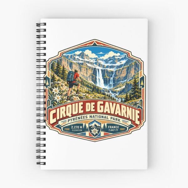 Item preview, Cirque De Gavarnie Pyrénées National Park Hiking Traveler designed and sold by RetroMini2026.
