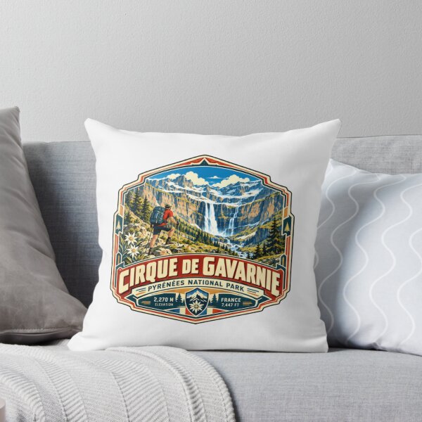 Item preview, Cirque De Gavarnie Pyrénées National Park Hiking Traveler designed and sold by RetroMini2026.