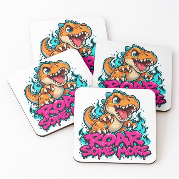 Item preview, Roar Some More - Graffiti Dinosaur designed and sold by Visual Dept..