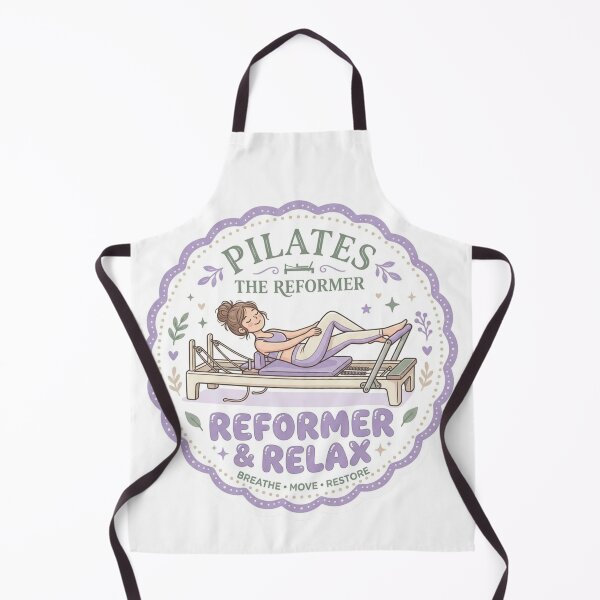 Item preview, Reformer and Relax Breathe Move Restore Pilates Sticker designed and sold by REFORMER & COFFEE STUDIO.