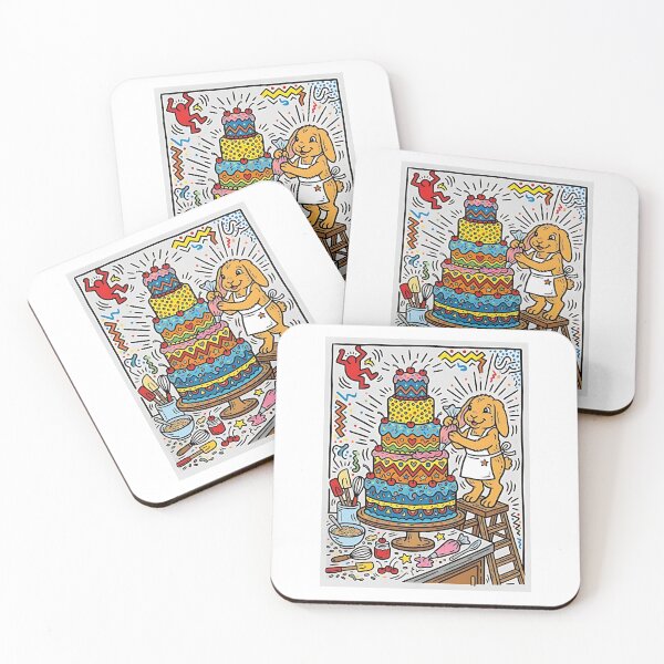 Item preview, Holland Lop Pastry Chef designed and sold by PictoVibe.
