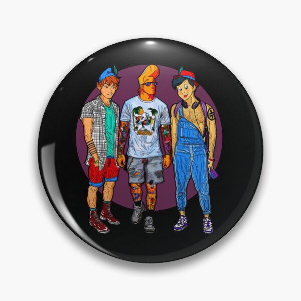 Item preview, PETER, PINOCCHIO & JOHNNY BRAVO designed and sold by collin-certly.