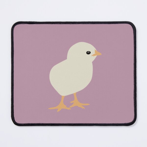 Item preview, Cute Minimalist Chick III on Dusty Mauve Background designed and sold by Nasdigitalart.