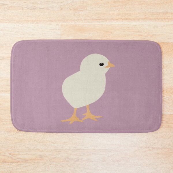 Item preview, Cute Minimalist Chick III on Dusty Mauve Background designed and sold by Nasdigitalart.